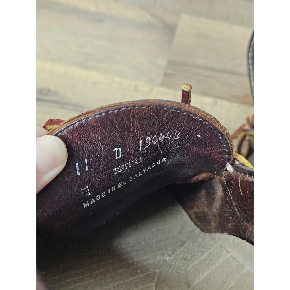 L.L Bean Signature Premium Leather Men's  Boat Shoes El Salvador Men's Size 11 D